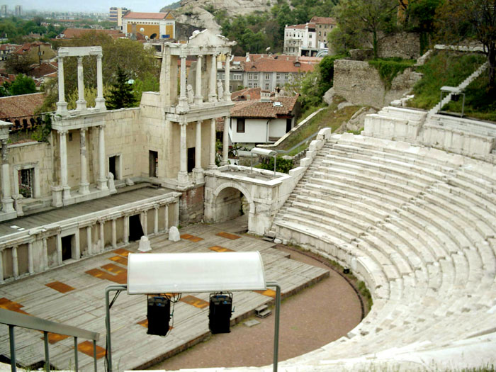 Római színház Plovdivban